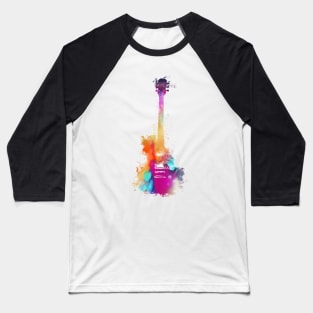 Funky guitar #guitar #music art Baseball T-Shirt